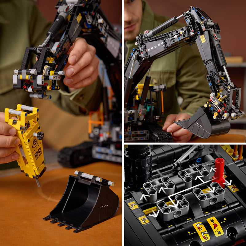 LEGO Volvo EC500 Hybride Rupsgraafmachine 42215 Technic (Pre-Order: augustus)