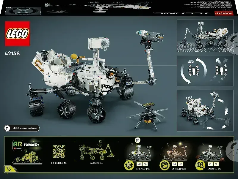 LEGO NASA Rover Perseverence Mars voertuig 42158 Technic
