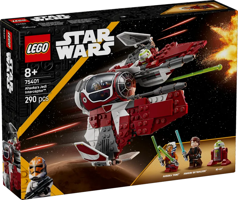 LEGO Ahsoka Tano's Jedi Interceptor 75401 StarWars