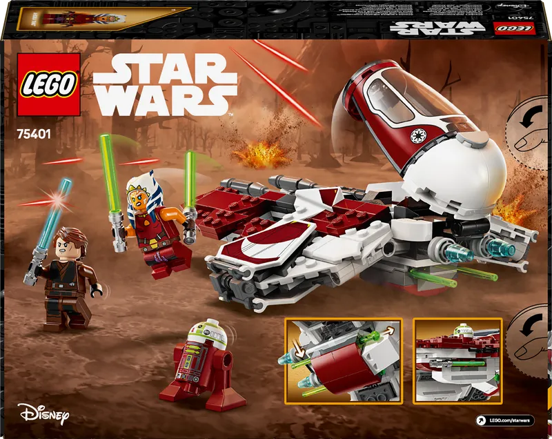 LEGO Ahsoka Tano's Jedi Interceptor 75401 StarWars