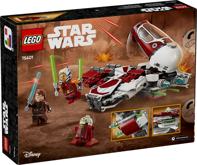 LEGO Ahsoka Tano's Jedi Interceptor 75401 StarWars