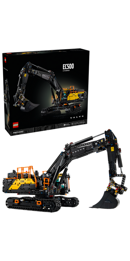 LEGO Volvo EC500 Hybride Rupsgraafmachine 42215 Technic (Pre-Order: augustus)