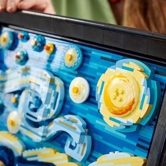 LEGO Ideas Vincent van Gogh - De sterrennacht Decoratie Set voor Volwassenen - 21333