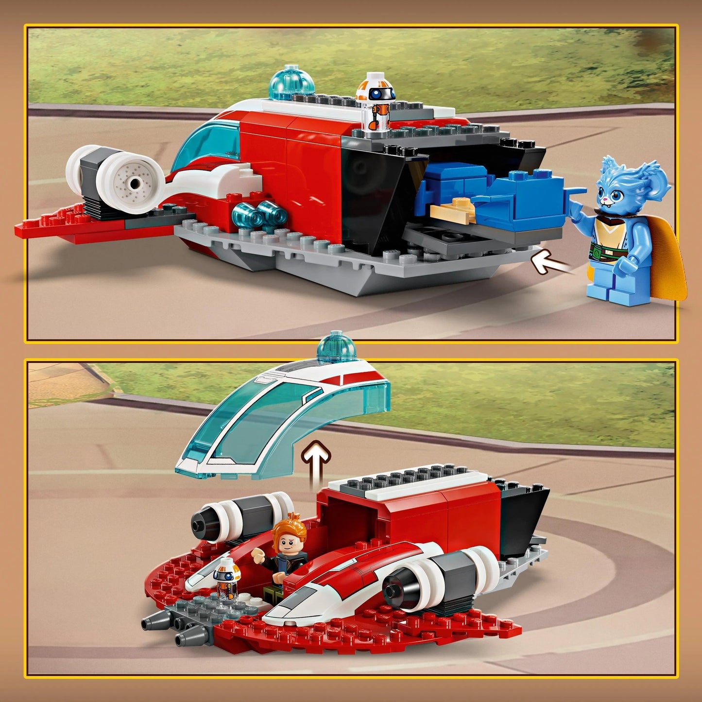 LEGO De Crimson Firehawk™ 75384 StarWars