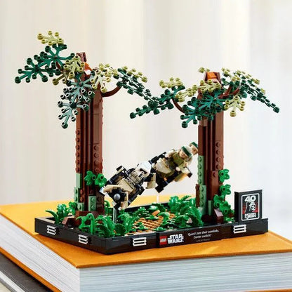 LEGO Endor Speeder Bike Chase Diorama 75353 StarWars