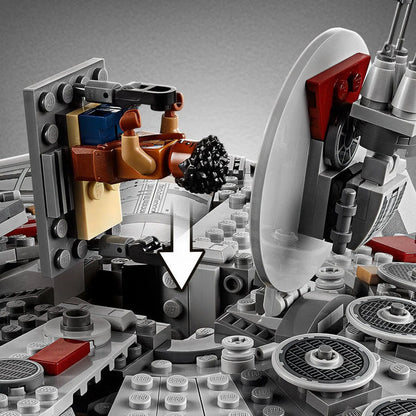 LEGO Millennium Falcon 2019: 1.351 delig 75257 StarWars UCS