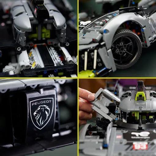 LEGO Peugeot 9x8 hypercar 42156 Technic