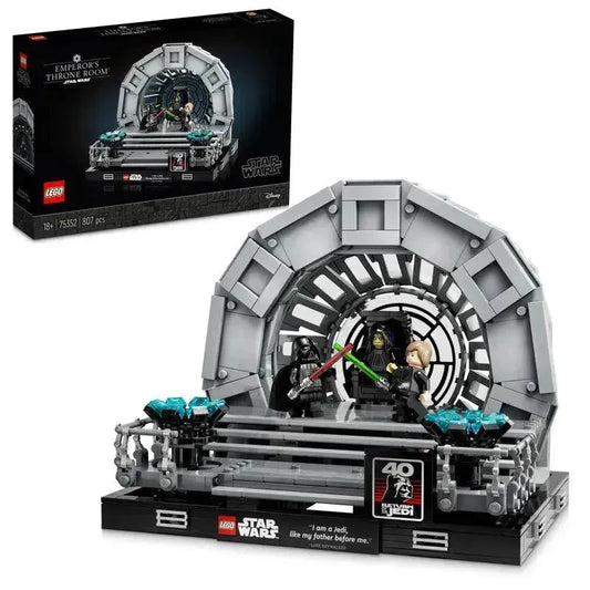 LEGO Troonzaal van de keizer diorama 75352 StarWars