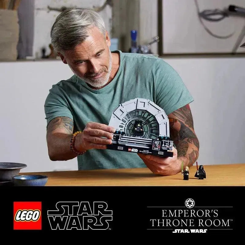 LEGO Troonzaal van de keizer diorama 75352 StarWars